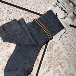 Smartwool Men's Ski Over the calf height zero cushion Socks XL 12-14.5